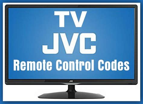 5 digit code for jvc tv|JVC TV universal remote control codes (3, 4 and 5 digit).